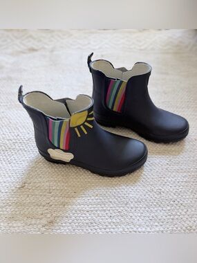 Mini Boden Rain Boots 🌈 🌞 ☁️